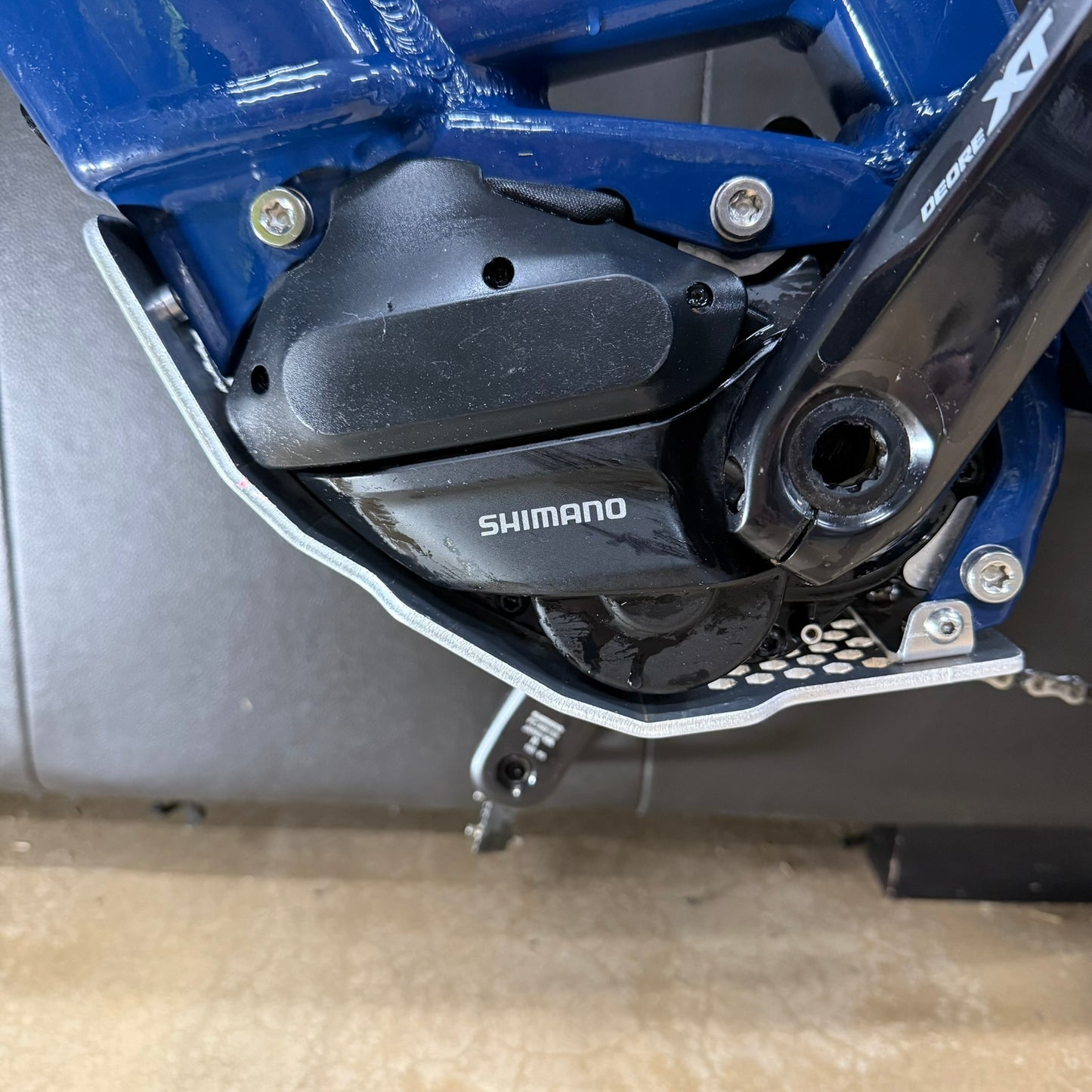 Husqvarna E-MTB aluminium motor bash plate suits MC2, MC3,HC1,HC2, HC3, HC4, HC5, LC2 and LC3