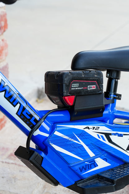 Milwaukee 18v Wired Bike battery adaptor to suit Gen 1 12" & 16" Models